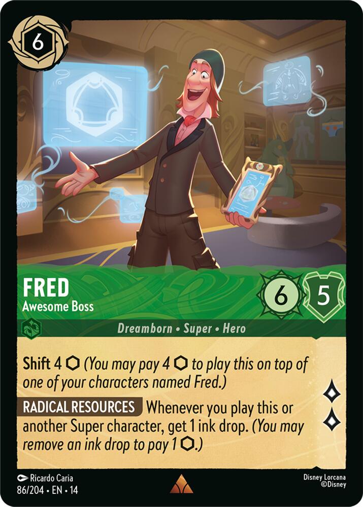 Fred - Awesome Boss, Hyperia City 86/204