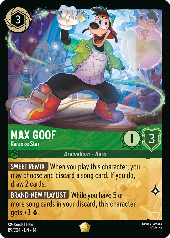 Max Goof - Karaoke Star, Hyperia City 89/204