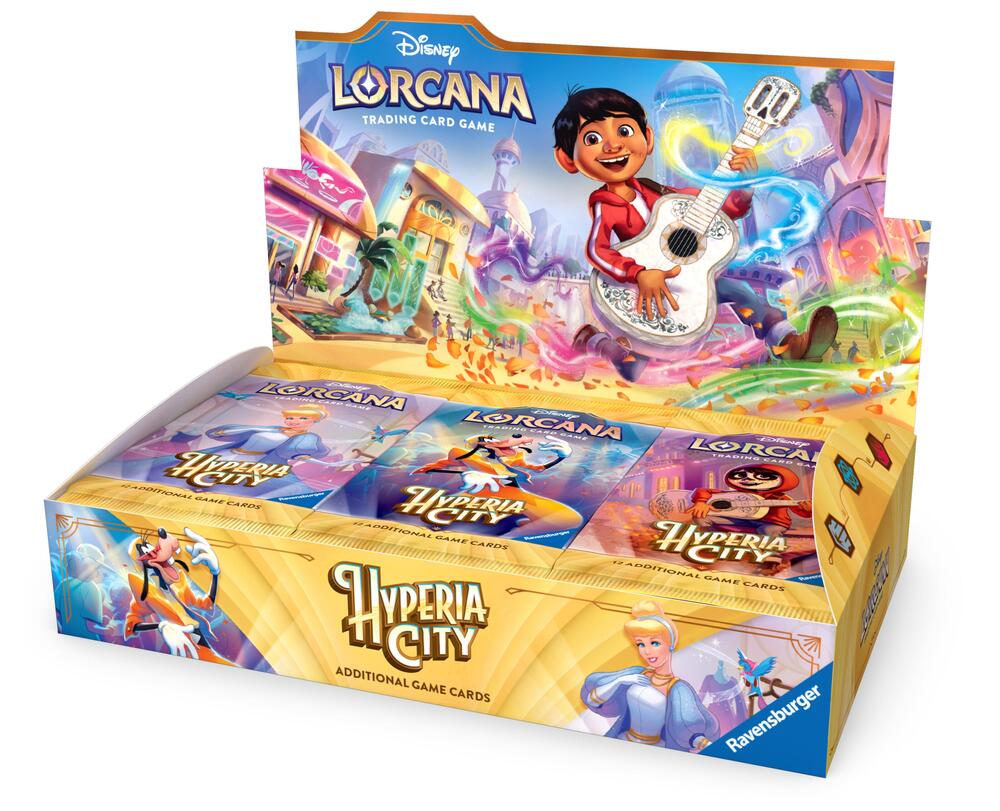 Disney Lorcana: Hyperia City Booster Box, Hyperia City P706239