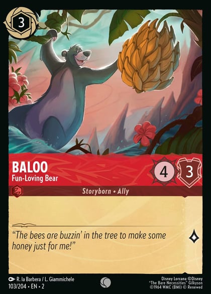 Baloo - Fun-Loving Bear, Rise of the Floodborn 103/204