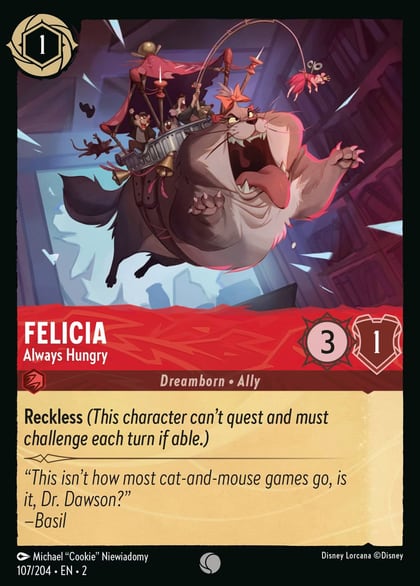 Felicia - Always Hungry, Rise of the Floodborn 107/204