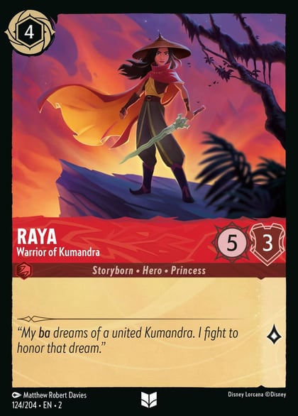 Raya - Warrior of Kumandra, Rise of the Floodborn 124/204