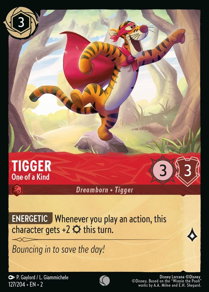 Tigger - One of a Kind, Rise of the Floodborn 127/204