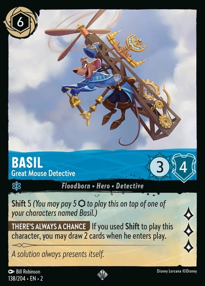 Basil - Great Mouse Detective, Rise of the Floodborn 138/204
