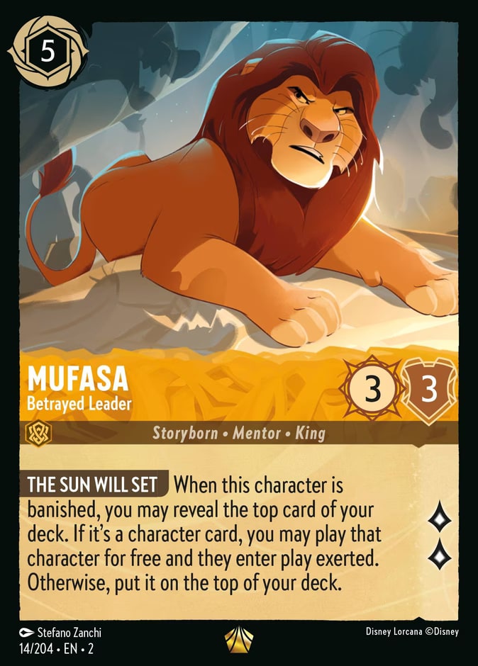 Mufasa - Betrayed Leader, Rise of the Floodborn 14/204