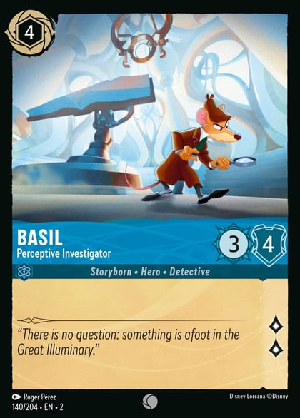 Basil - Perceptive Investigator, Rise of the Floodborn 140/204