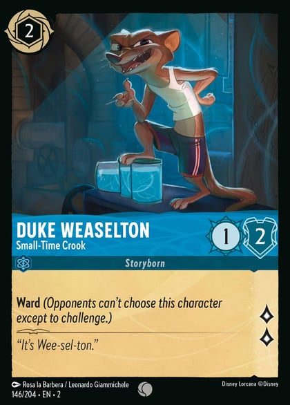 Duke Weaselton - Small-Time Crook, Rise of the Floodborn 146/204