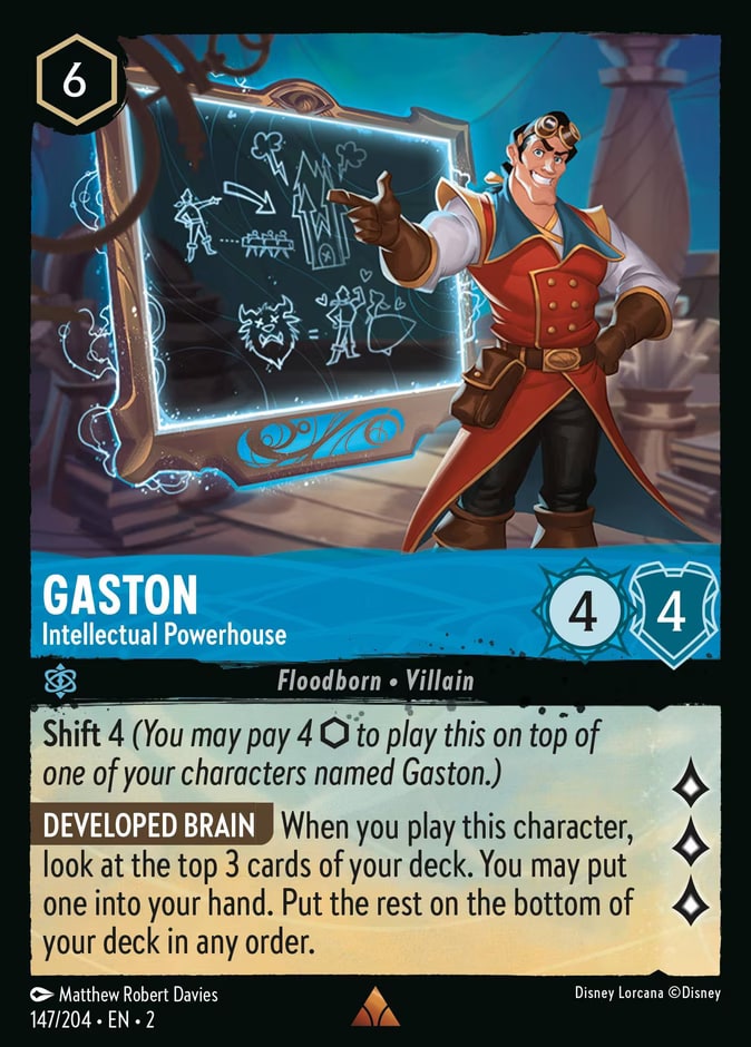 Gaston - Intellectual Powerhouse, Rise of the Floodborn 147/204