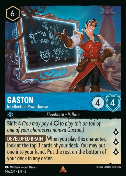 Gaston - Intellectual Powerhouse, Rise of the Floodborn 147/204