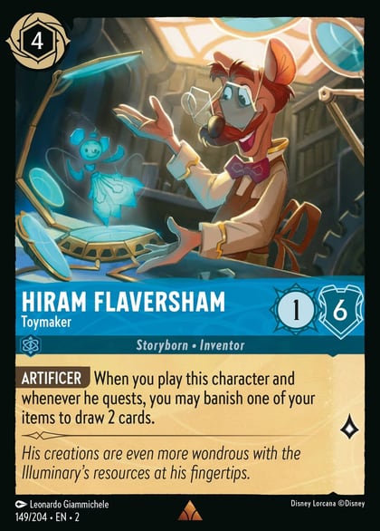 Hiram Flaversham - Toymaker, Rise of the Floodborn 149/204