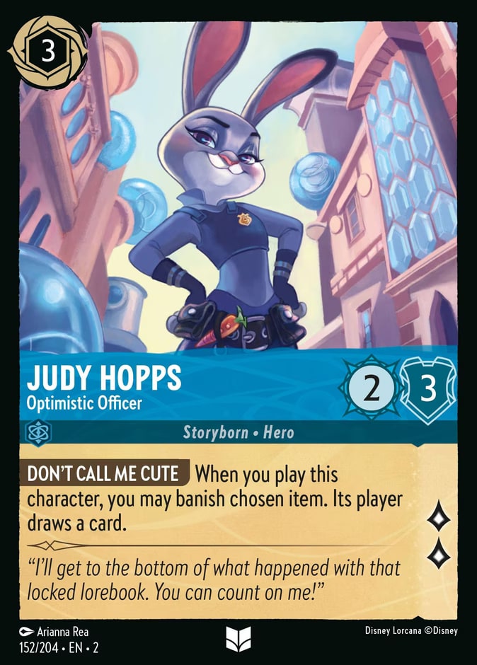 Judy Hopps - Optimistic Officer, Rise of the Floodborn 152/204