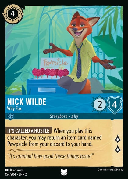 Nick Wilde - Wily Fox, Rise of the Floodborn 154/204
