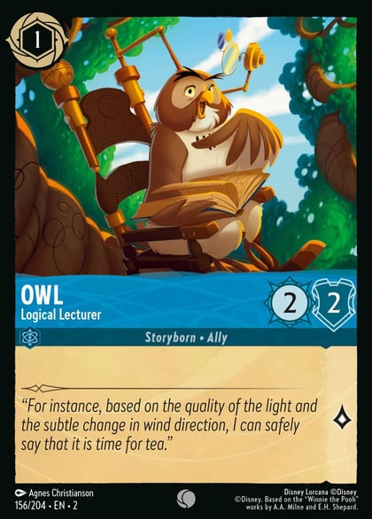 Owl - Logical Lecturer, Rise of the Floodborn 156/204