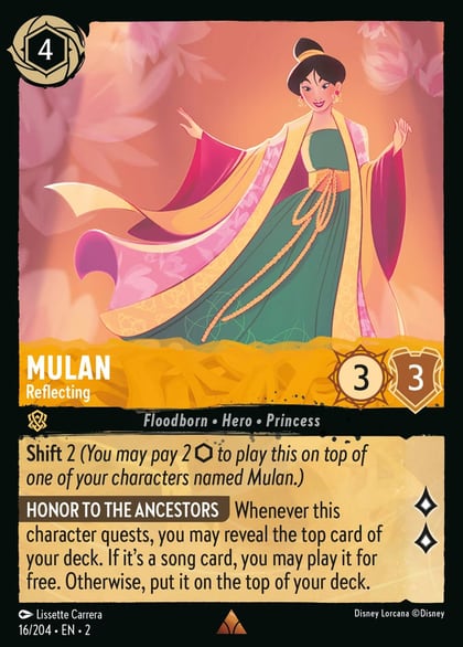 Mulan - Reflecting, Rise of the Floodborn 16/204