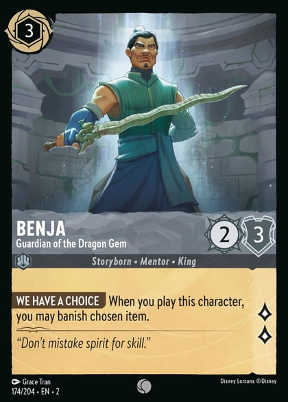 Benja - Guardian of the Dragon Gem, Rise of the Floodborn 174/204