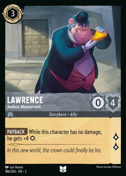 Lawrence - Jealous Manservant, Rise of the Floodborn 186/204