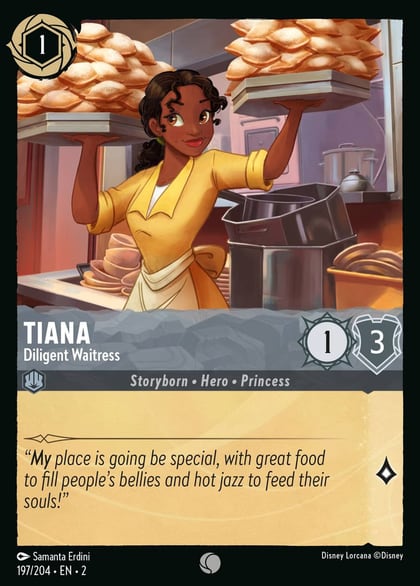 Tiana - Diligent Waitress, Rise of the Floodborn 197/204