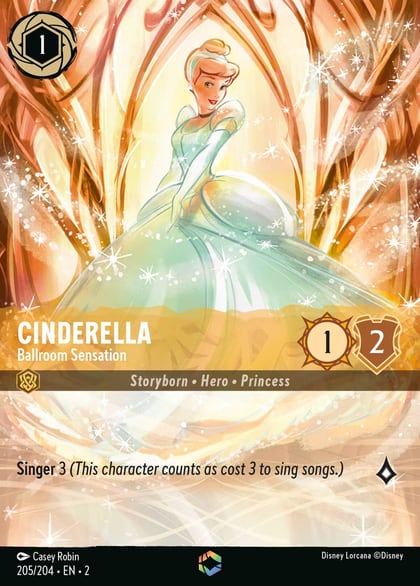 Cinderella - Ballroom Sensation (Enchanted), Rise of the Floodborn 205/204
