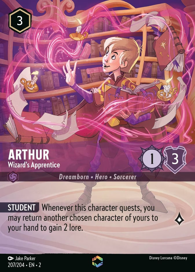 Arthur - Wizard's Apprentice (Enchanted), Rise of the Floodborn 207/204