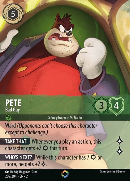 Pete - Bad Guy (Enchanted), Rise of the Floodborn 209/204