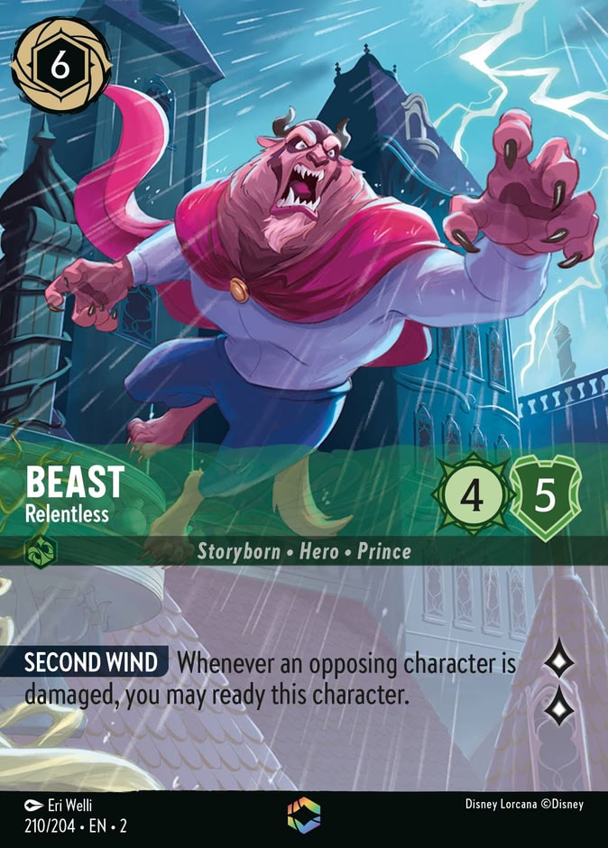 Beast - Relentless (Enchanted), Rise of the Floodborn 210/204