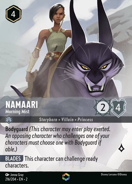 Namaari - Morning Mist (Enchanted), Rise of the Floodborn 216/204