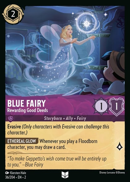 Blue Fairy - Rewarding Good Deeds, Rise of the Floodborn 36/204