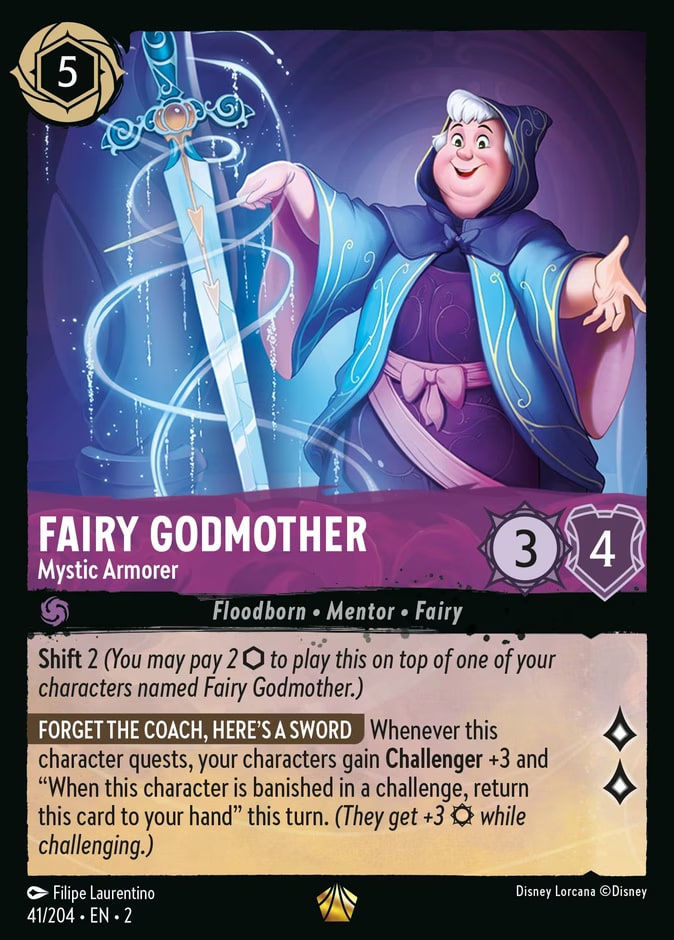 Fairy Godmother - Mystic Armorer, Rise of the Floodborn 41/204