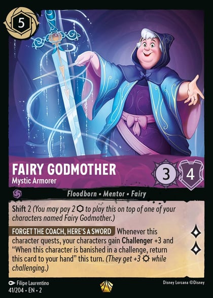 Fairy Godmother - Mystic Armorer, Rise of the Floodborn 41/204