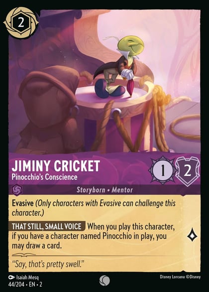 Jiminy Cricket - Pinocchio's Conscience, Rise of the Floodborn 44/204