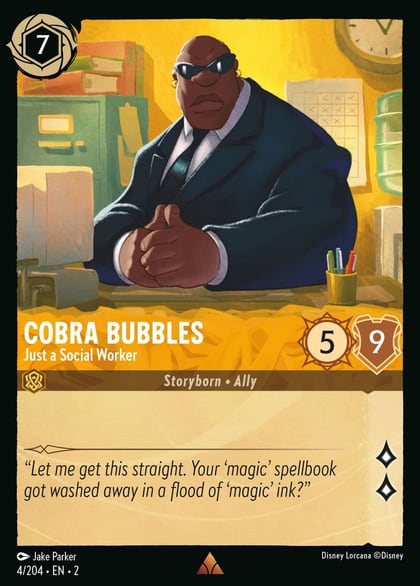Cobra Bubbles - Just a Social Worker, Rise of the Floodborn 4/204