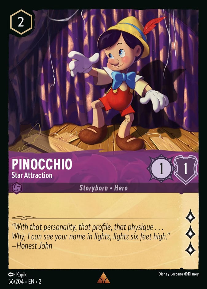 Pinocchio - Star Attraction, Rise of the Floodborn 56/204