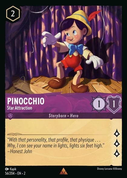 Pinocchio - Star Attraction, Rise of the Floodborn 56/204