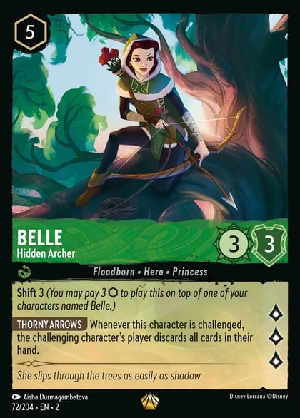 Belle - Hidden Archer, Rise of the Floodborn 72/204