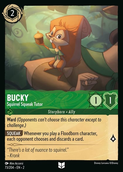 Bucky - Squirrel Squeak Tutor, Rise of the Floodborn 73/204