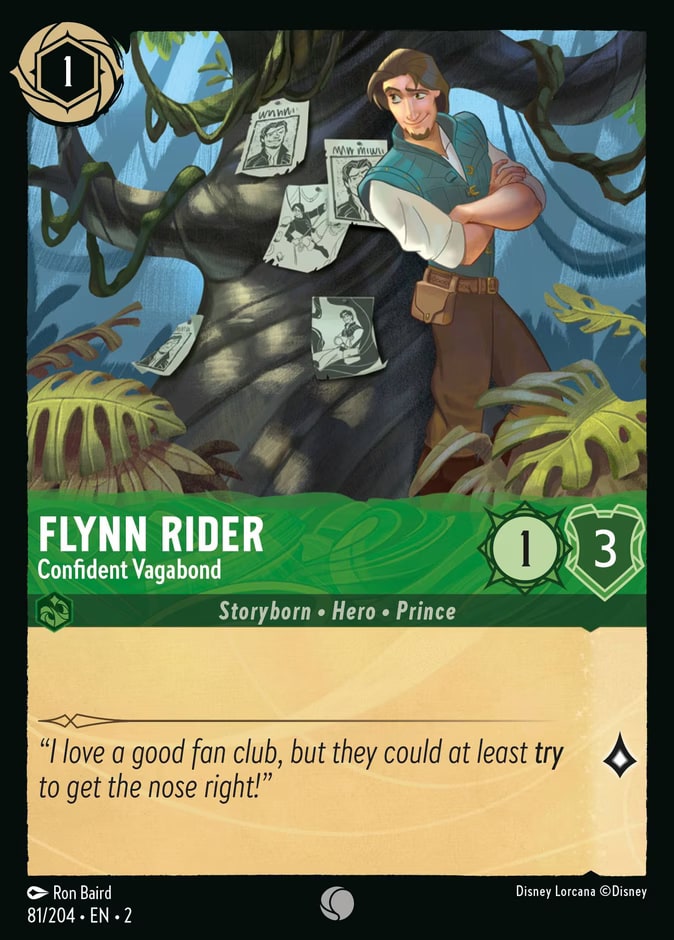 Flynn Rider - Confident Vagabond, Rise of the Floodborn 81/204