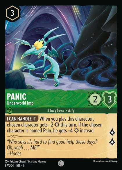 Panic - Underworld Imp, Rise of the Floodborn 87/204
