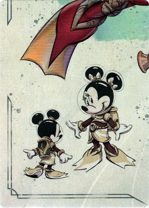 Minnie Mouse - Wide-Eyed Diver Puzzle Insert (Bottom Left), Rise of the Floodborn P528648