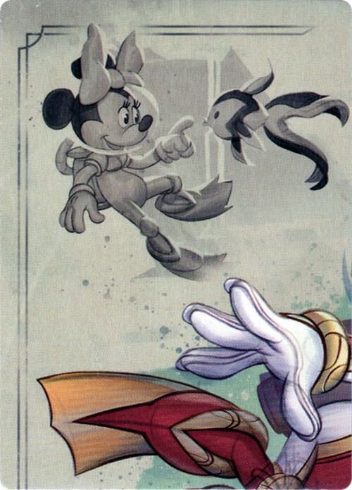 Minnie Mouse - Wide-Eyed Diver Puzzle Insert (Top Left), Rise of the Floodborn P528652