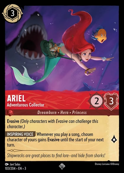 Ariel - Adventurous Collector, Into the Inklands 103/204