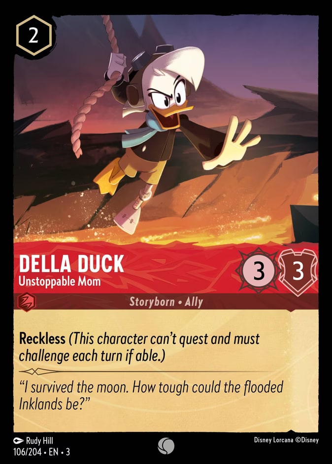 Della Duck - Unstoppable Mom, Into the Inklands 106/204