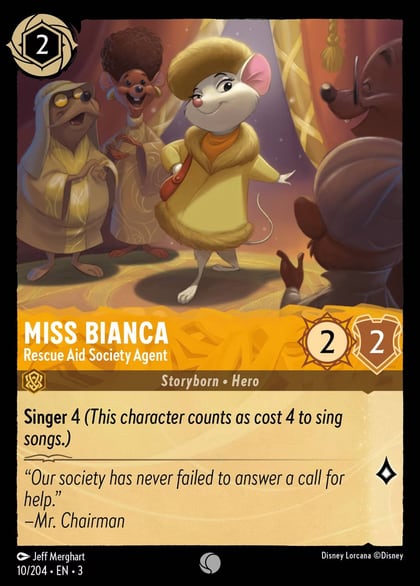Miss Bianca - Rescue Aid Society Agent, Into the Inklands 10/204