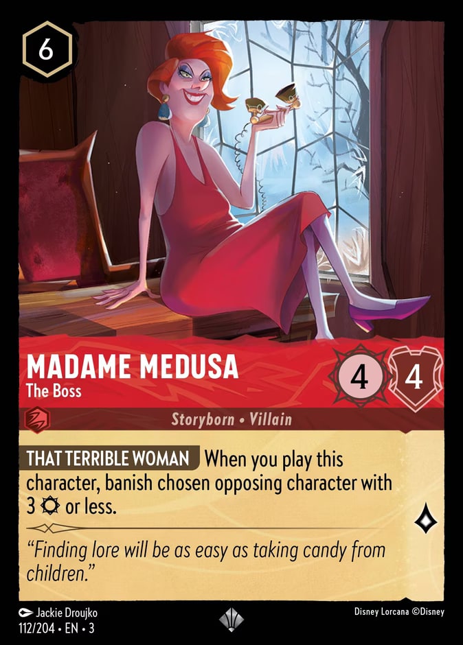 Madame Medusa - The Boss, Into the Inklands 112/204