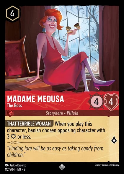 Madame Medusa - The Boss, Into the Inklands 112/204