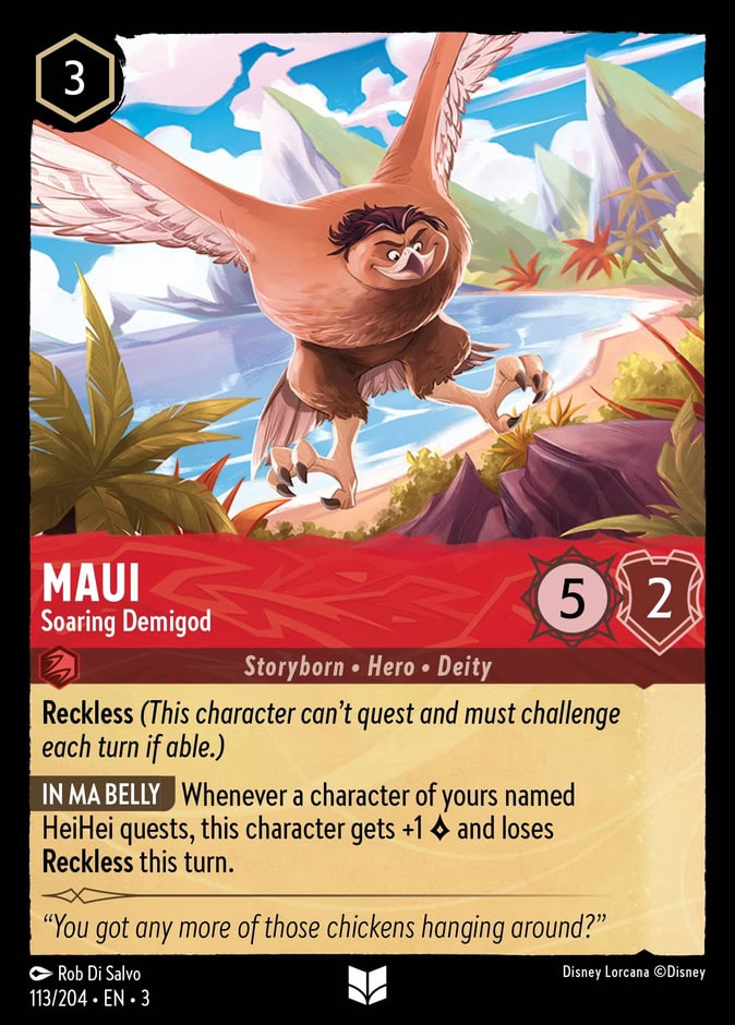 Maui - Soaring Demigod, Into the Inklands 113/204