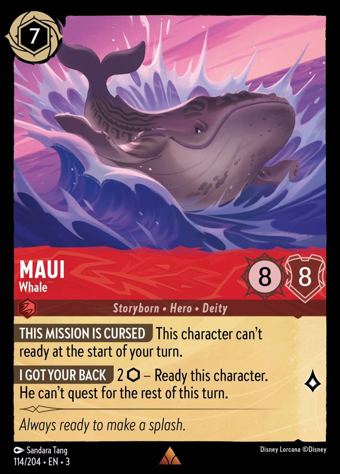 Maui - Whale, Into the Inklands 114/204
