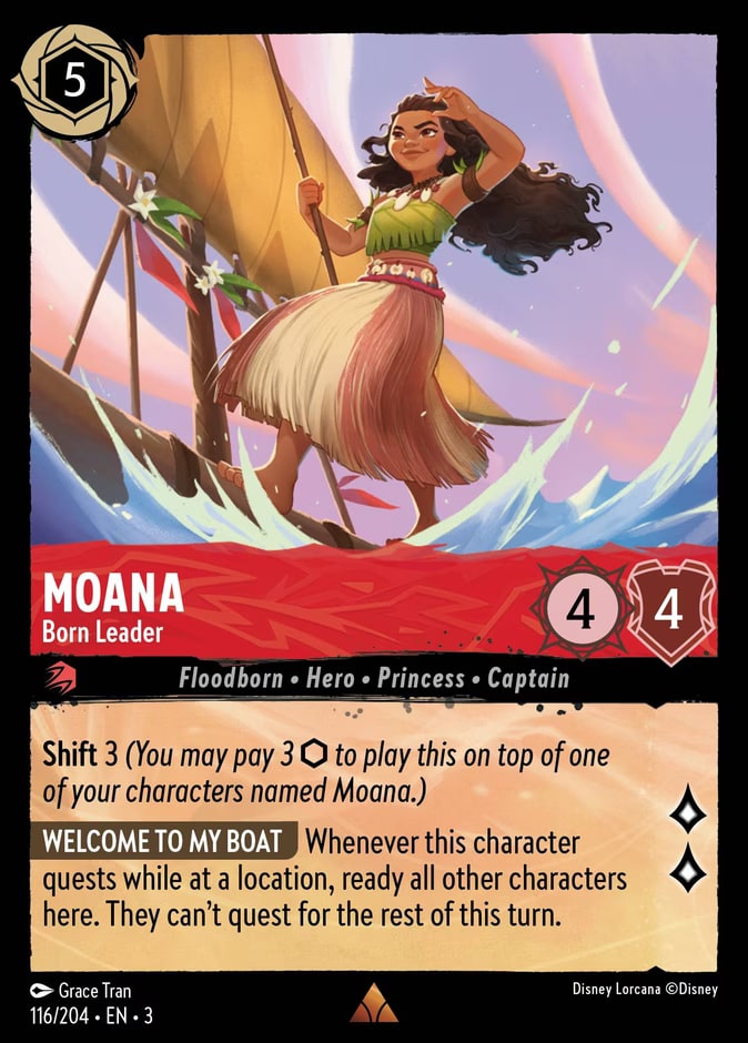 Moana - Born Leader, Into the Inklands 116/204
