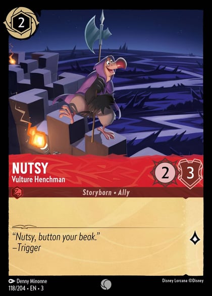 Nutsy - Vulture Henchman, Into the Inklands 118/204