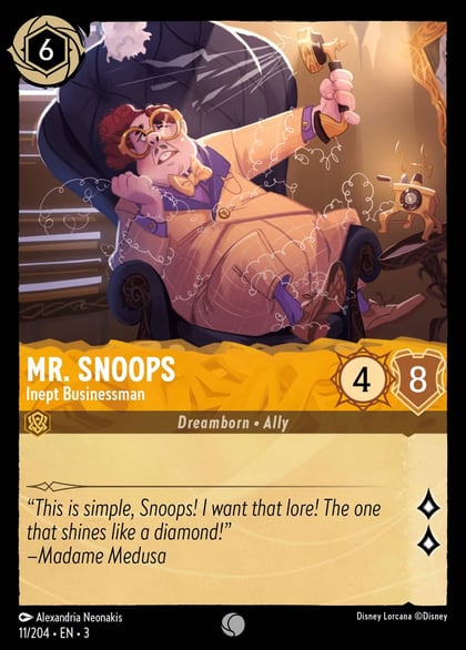 Mr. Snoops - Inept Businessman, Into the Inklands 11/204