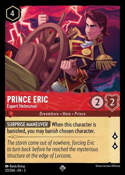 Prince Eric - Expert Helmsman, Into the Inklands 121/204